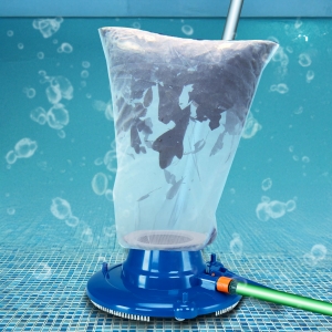 Zimtown 15-Inch Circular Pool Cleaner with Mesh Screen, Premium PP ...