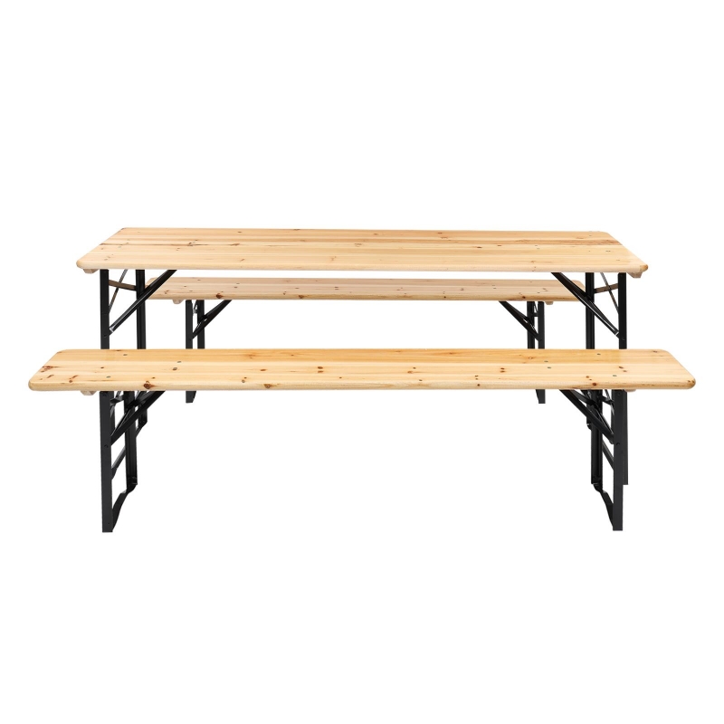 Folding bench sales and table set