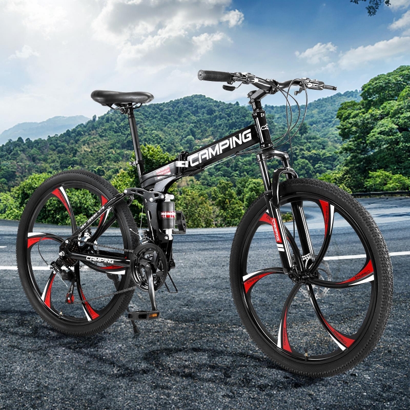 Kamarte folding mountain bike store