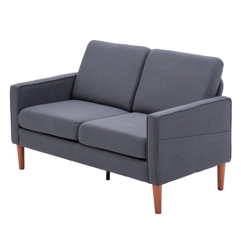 大人気の Fabric Zimtown Modern Upholstered Couch Sofa Loveseat Comfy トップス