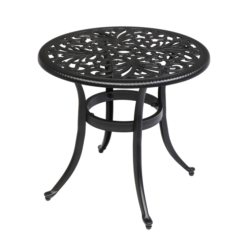 割引購入 Zimtown 23.6 Coffee Aluminum Cast Tables, Bistro Patio in 調理器具