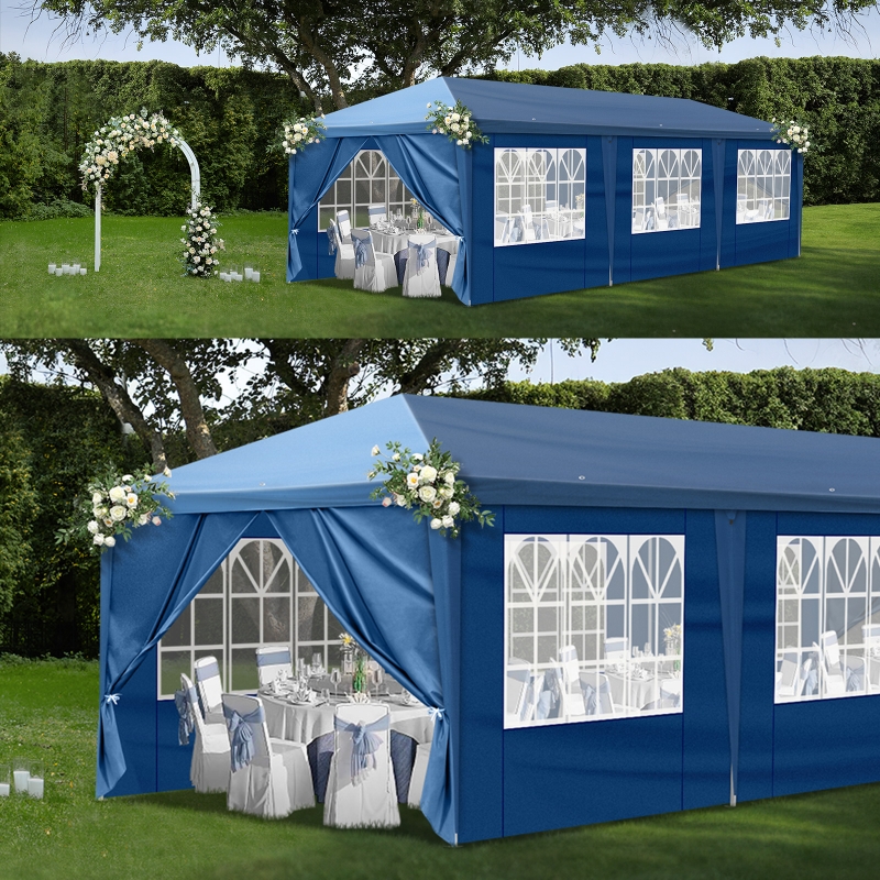 Zimtown 10'X30' Canopy Pop up Wedding Party Tent Foldable