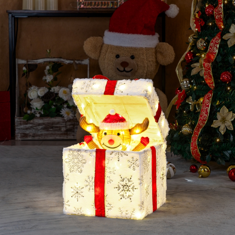 Zimtown LED Christmas Ornament Decor,Lighted Outdoor Holiday Gift