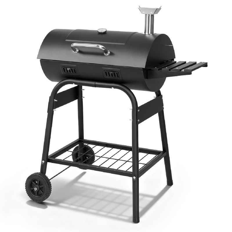 Zimtown BBQ Charcoal Grill Outdoor Barbecue Pit Barrel - zimtown