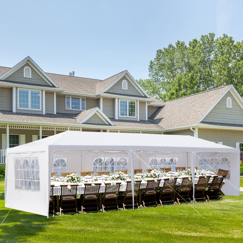 Zimtown 10'x30' Canopy Tents for Parties, Outdoor Wedding